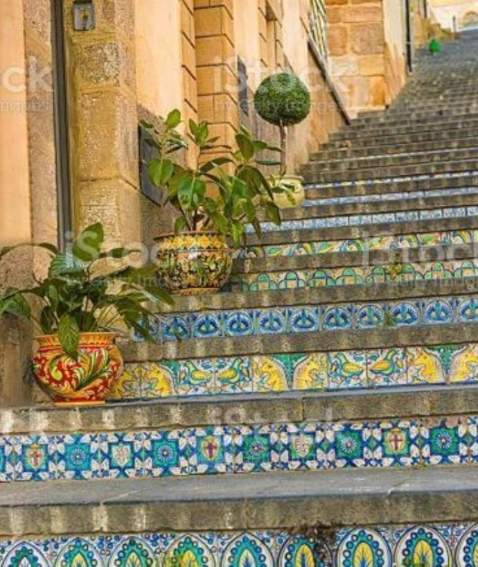 Basilico Apartment Caltagirone Bagian luar foto